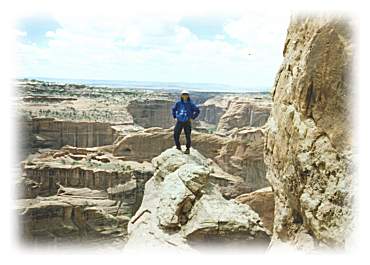 Adam w/ Canyon de Chelly Behind