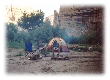 Private Campsite for Mom and Daughter